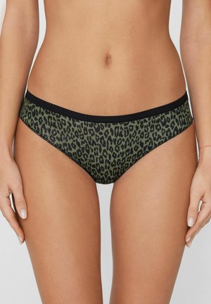 AUS BEDRUCKTER - Slip - green