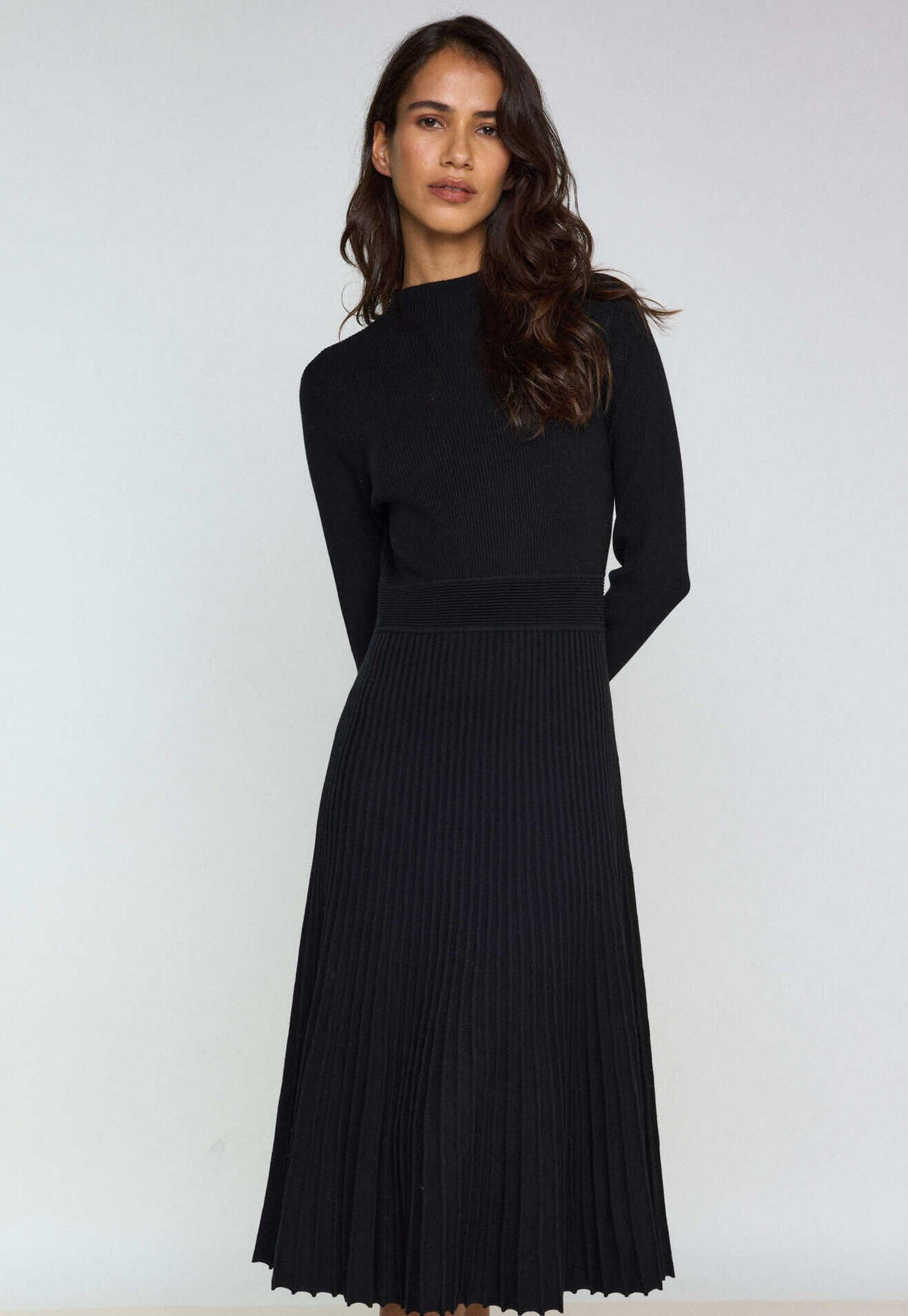 Maison 123 MARTIKA Robe pull noir