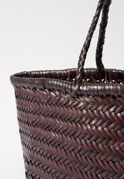 DRAGON DIFFUSION BAMBOO TRIPLE JUMP SMALL - Borsa a mano - dark brown