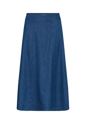Part Two, RACHIDAPW - Jupe trapèze - medium dark blue denim