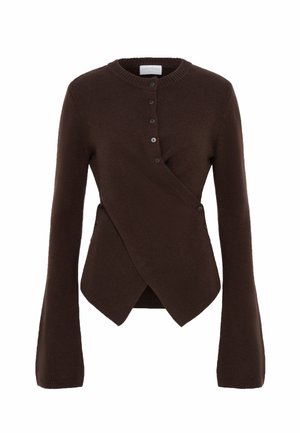 LeGer by Lena Gercke, JOREEN JUMPER - Chaqueta de punto - dark brown