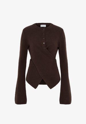 LeGer by Lena Gercke, JOREEN JUMPER - Chaqueta de punto - dark brown