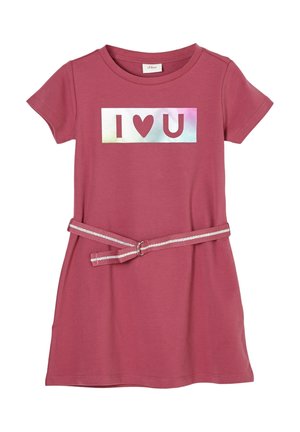 s.Oliver Jerseykleid - mottled pink