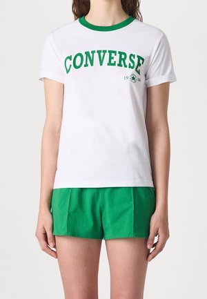 T-shirt print - white