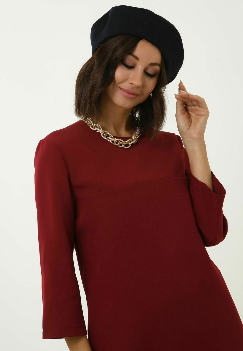 Damen Freizeitkleider | Awesome Apparel Freizeitkleid bordeaux - OX70381 Damen Freizeitkleider | Awesome Apparel Freizeitkleid bordeaux - OX70381
