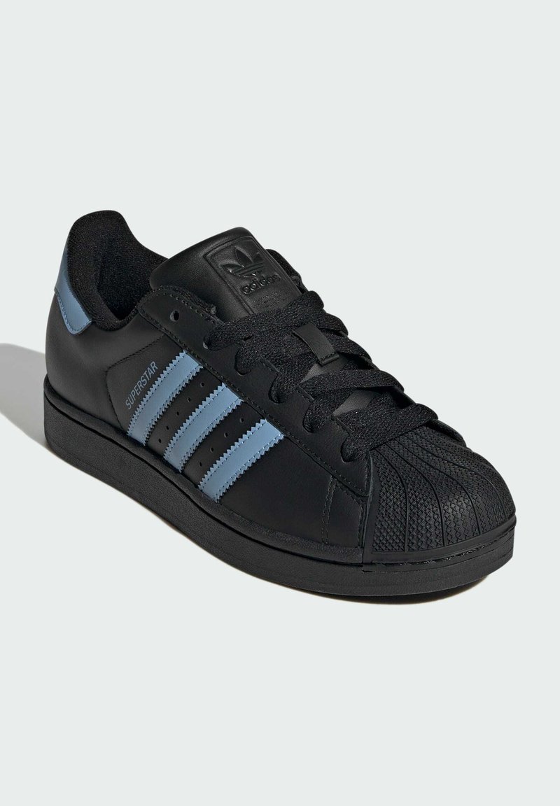 adidas Originals SUPERSTAR - Sneakers - core black/ash blue/core black/sort  - Zalando.dk
