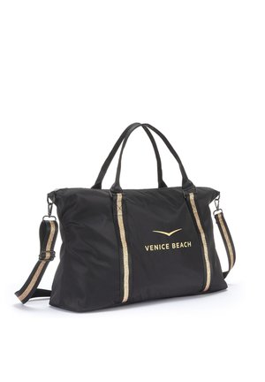 Holdall - schwarz   goldfarben