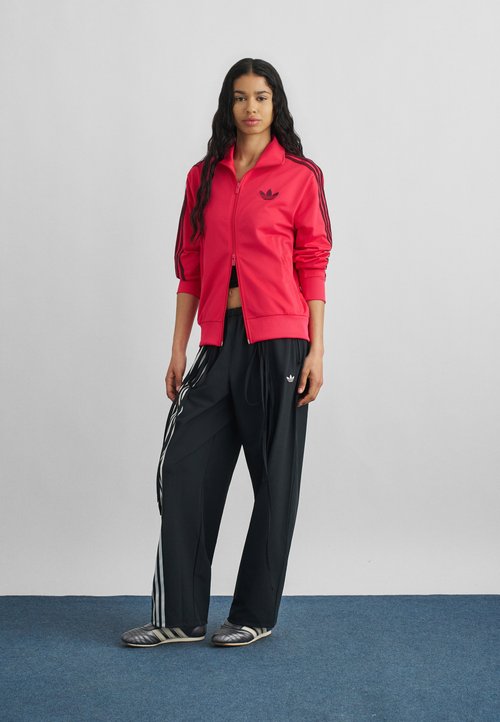 adidas FIREBIRD TRACK TOP LOOSE - Sudadera con cremallera - power pink/maroon — photo 2