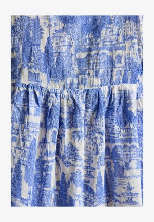 Joules, REGULAR FIT - NOLAN SLEEVELESS TIE NECK BLOUSE . - Blúzka - blue toile