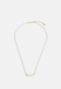 Juicy Couture NECKLACE - Ogrlica - white/gold-coloured