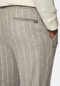 Boggi Milano CITY IN PINSTRIPE  - Kelnės - beige