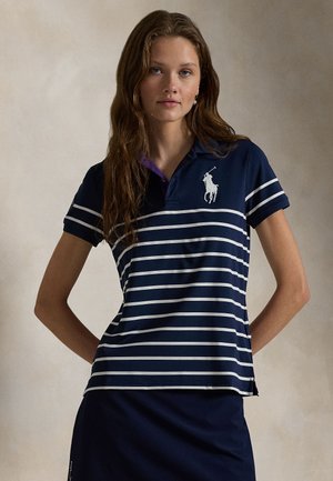 Polo Ralph Lauren WIMBLEDON TAILORED FIT BALLPERSON POLO - Polosärk - refined navy/white