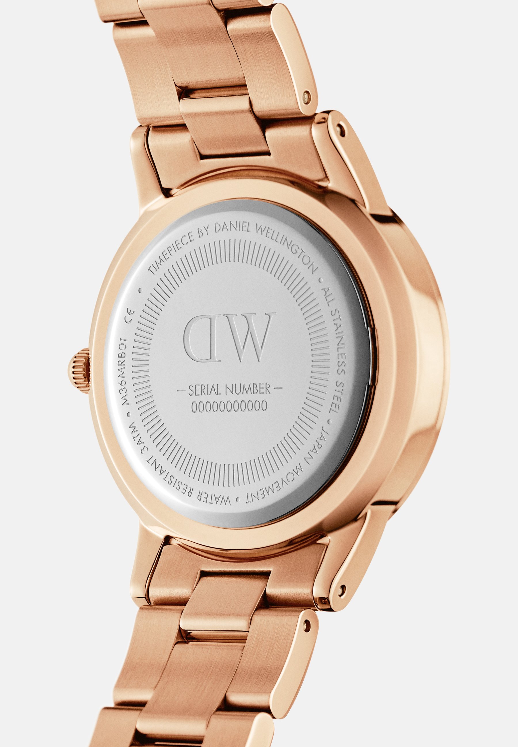 【新品未使用Daniel Wellington Iconic link 28mm Daniel Wellington ICONIC LINK 28mm - Watch - rose gold