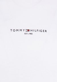 Tommy Hilfiger LOGO TIPPED TEE - T-shirt - bas - white