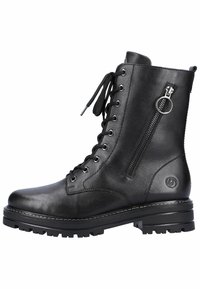 Remonte - Veterboots - schwarz schwarz Miniatuurafbeelding 1