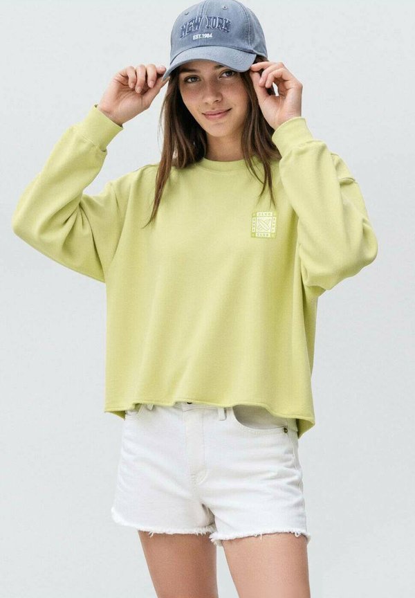 PRINTED TEEN - Sweatshirt - lime2