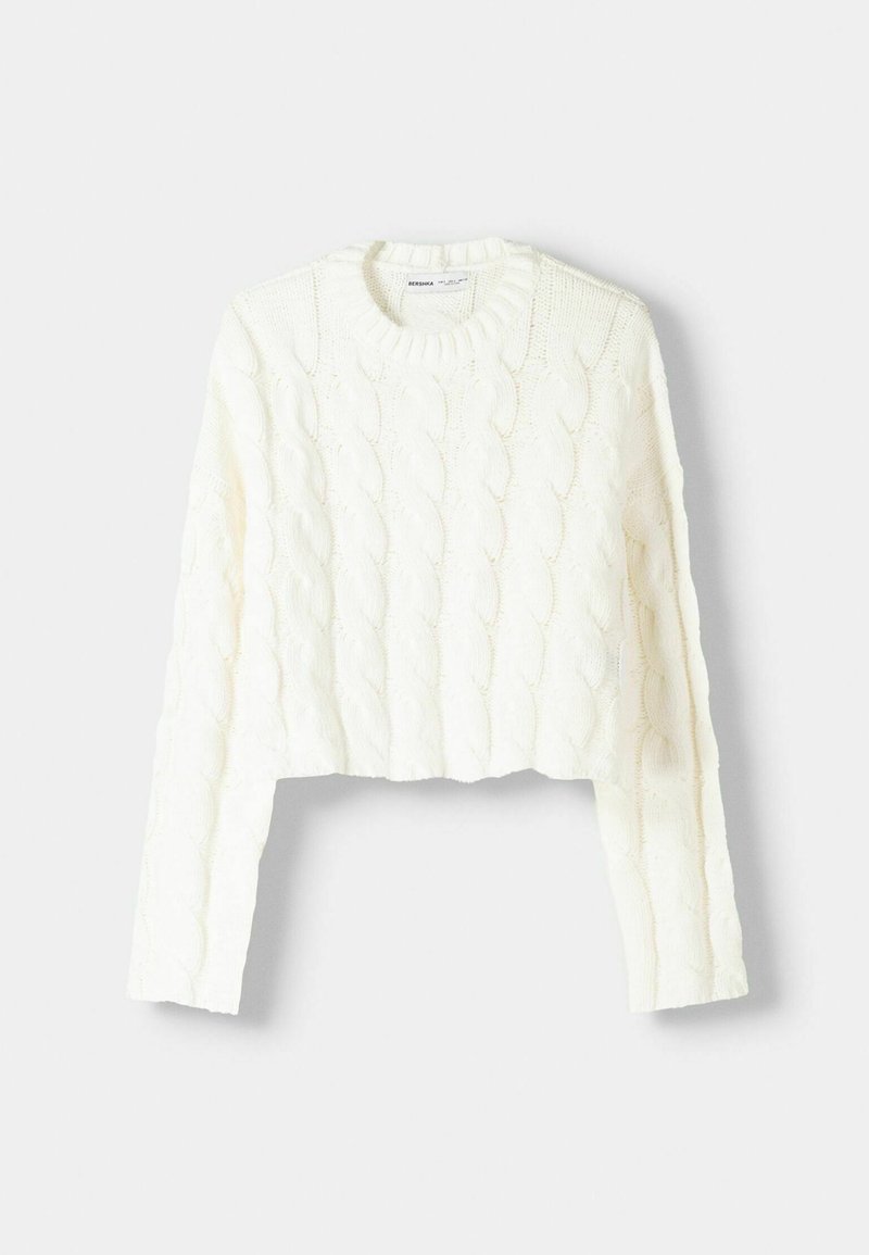 Bershka Trui wit Bershka Trui wit