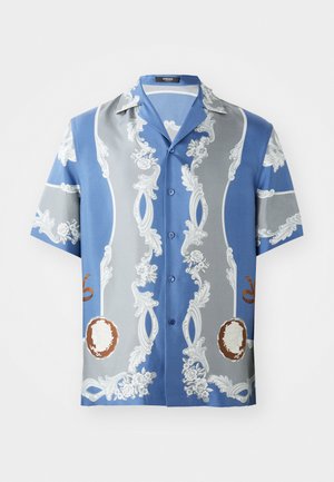 Versace INFORMAL MEDUSA CAMEO  - Chemise - stone blue/dark grey