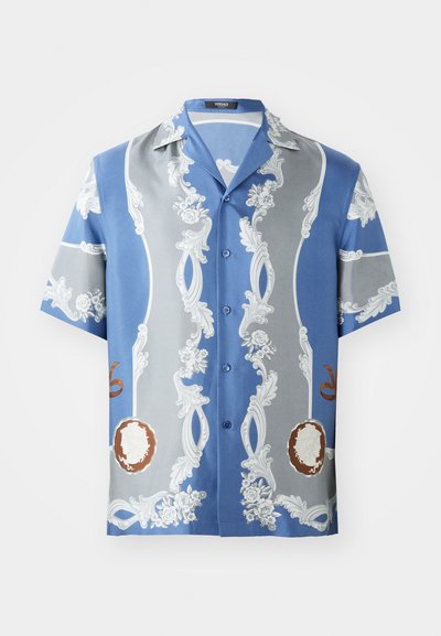 Versace INFORMAL MEDUSA CAMEO - Majica - stone blue/dark grey