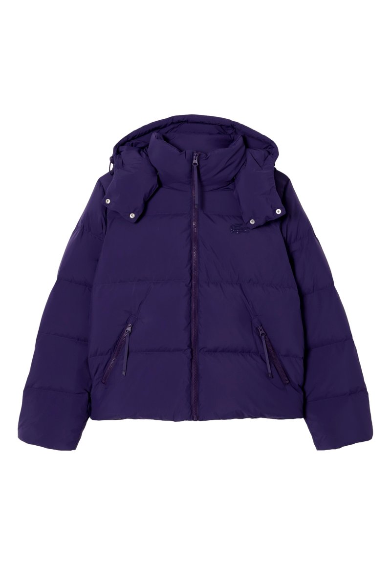 Lacoste Gewatteerde jas donkerblauw