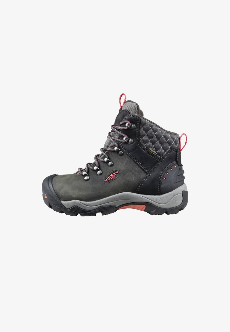 Keen REVEL III - Winter boots - black/rose