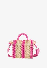 Unselected, beige/fuchsia