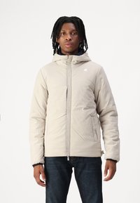 K-Way JACK WARM DOUBLE UNISEX - Vinterjakker - blue depth/beige grey