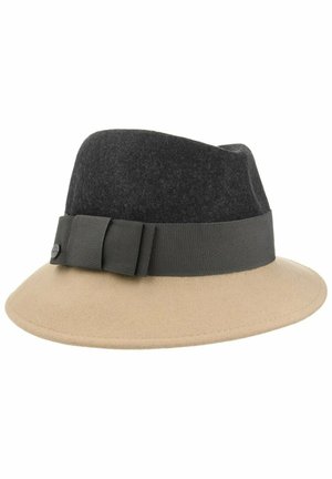 Lierys ASYM TWOTONE - Hat - anthrazit beige