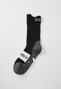 UNISEX - Sports socks - black/white