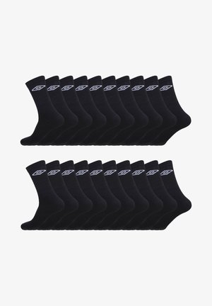 LOT DE 20 PAIRES DE TENNIS L - Chaussettes de sport - noir