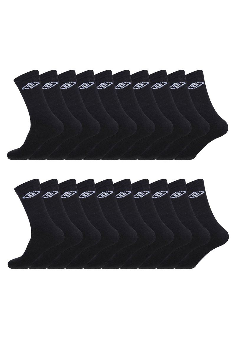 Lot De Chaussettes Tennis Activ Sport - Uni Noir Blanc Gris - Coton/polyester - Neuf Avec étiquettes