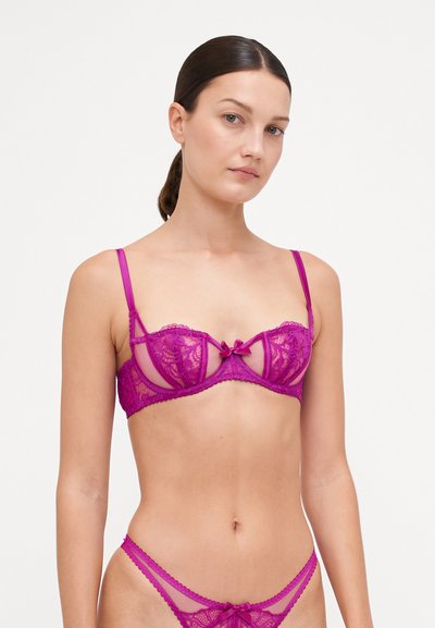 Agent Provocateur ROZLYN BRA  - Merevítős melltartó - magenta