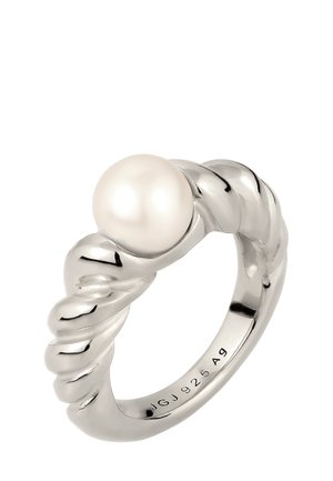 MIT PERLE VON SWAROVSKI - Bague - silver-coloured