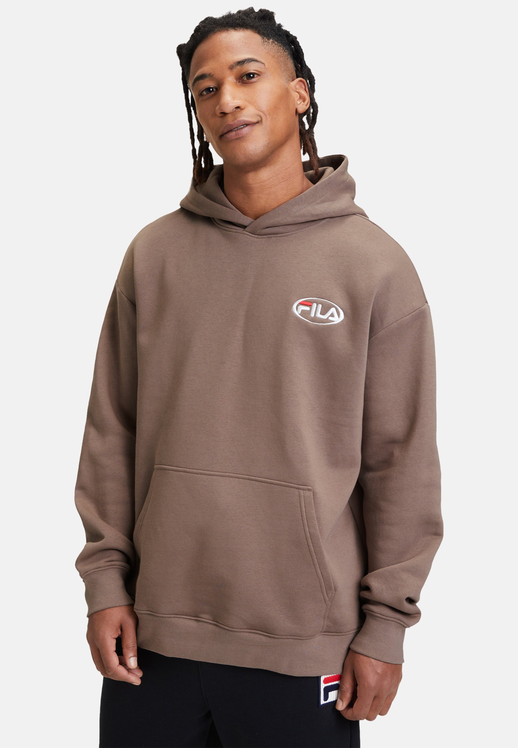 Fila APPAREL LEOBEN Sweat à capuche deep taupe/marron
