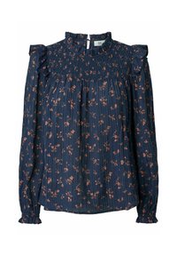 ANAIS - Blouse - print navy brown