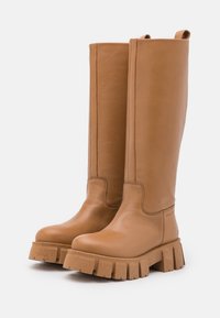 Marc O'Polo LISBET - Platform boots - caramel