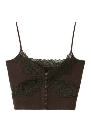 Mango, ADULT - Débardeur - dark brown