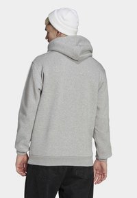 adidas Originals 3 STRIPES HOODY - Sweat à capuche - medium grey heather