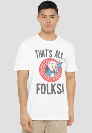 Cotton Soul, LOONEY TUNES THE THAT'S ALL FOLKS - Print T-shirt - white