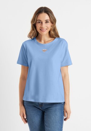 Frieda & Freddies, T-SHIRT - T-Shirt print - hellblau