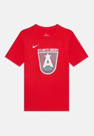 ATLANTA DREAM ESSENTIAL LOGO TEE UNISEX - Marškinėliai su spaudiniu - university red