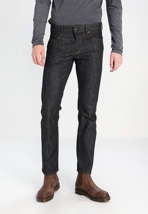 Jeans straight leg - dark-blue denim