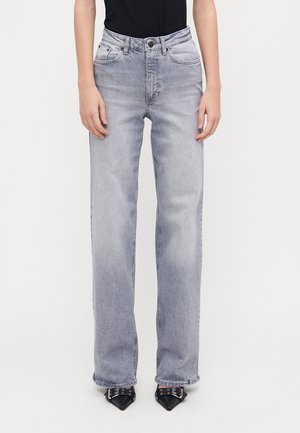 ONLJUICY WIDE LEG - Wide leg - medium grey denim