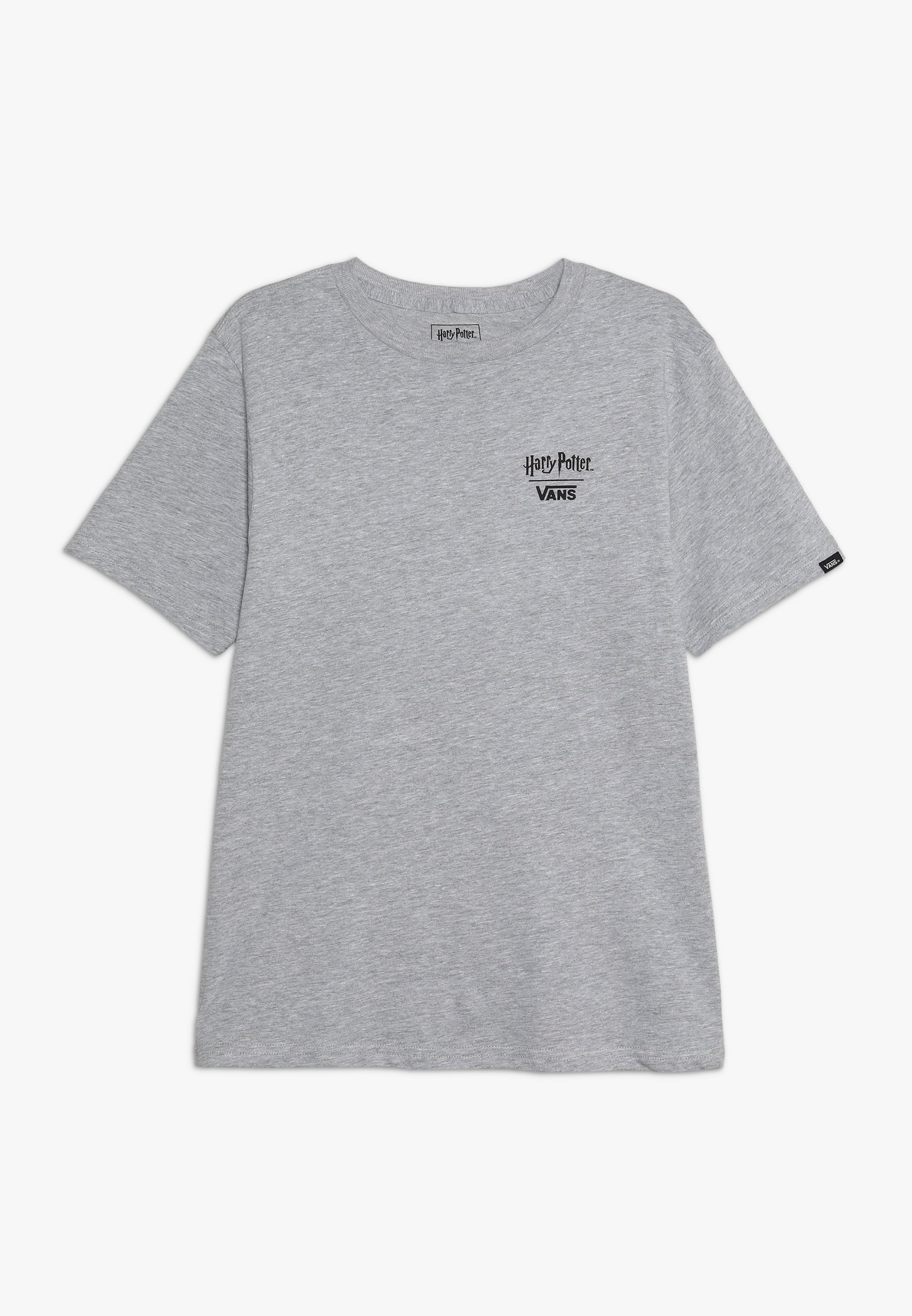 Vans Harry Potter Crest Boys T Shirt Print Athletic Heather Grijs Zalando Nl