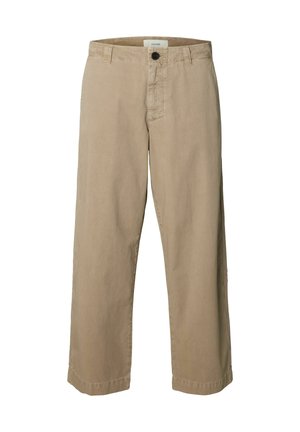 Annarr, CHINOS LOOSE FIT - Broek - weathered teak