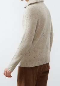 Pier One Stickad tröja - mottled beige