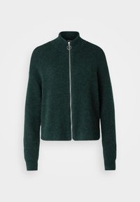 VMPALMA HIGHNECK ZIP  - Chaqueta de punto - scarab melange