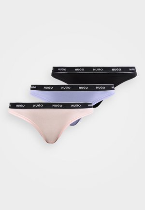 TRIPLET THONG STRIPE 3 PACK - String - multi-coloured