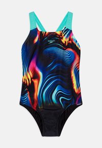 Speedo - GIRLS DIGITAL PLACEMENT POWERBACK - Maillot de bain - multi-coloured Image miniature 1