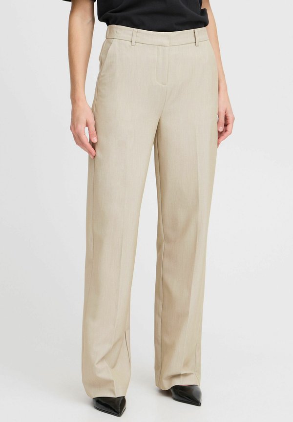 BYDanta - Trousers - humus melange